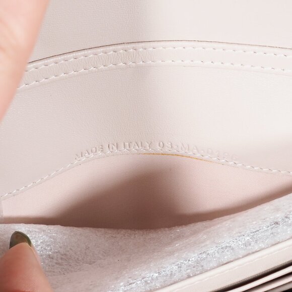 Christian Dior Diorama Wallet on Chain in Blush Grained Calfskin - Picture 13 of 14